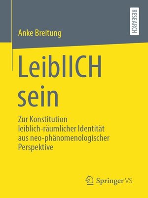 cover image of LeiblICH sein